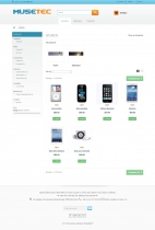 Muse Tec - PrestaShop Theme Screenshot 2