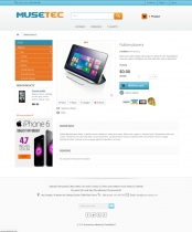 Muse Tec - PrestaShop Theme Screenshot 3