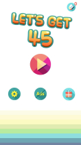 Get 45 Puzzle - Unity - Admob Screenshot 1
